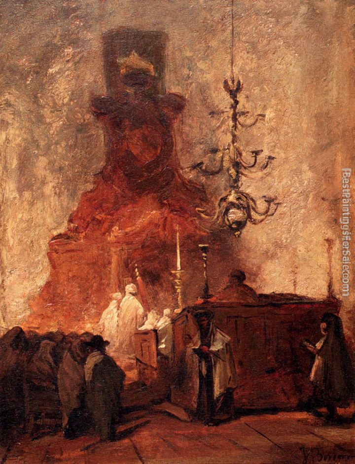 Johannes Bosboom Paintings for sale